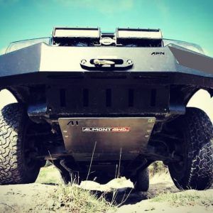 NISSAN TERRANO II  R20 1993-2005 all engines 188-TERRANO II Piastra paramotore anteriore per paraurti AFN