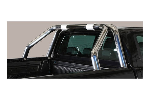 Roll bar Ford Ranger Double Cab 2016–2018 Misutonida RLD/295/IX inox lucido