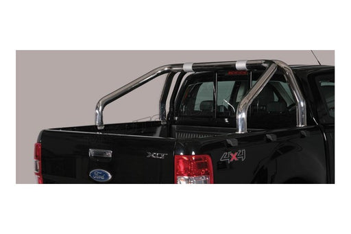 Roll bar Ford Ranger Double Cab 2016–2018 Misutonida RLSS/2295/IX inox lucido