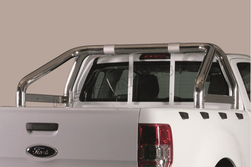 Roll bar Ford Ranger Double Cab 2019–2022 Misutonida RLSS/K/2295/IX inox lucido