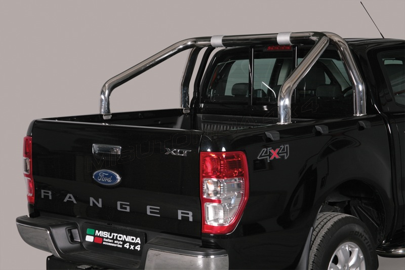 Roll bar Ford Ranger Double Cab 2012–2015 Misutonida RLSS/2295/IX inox lucido