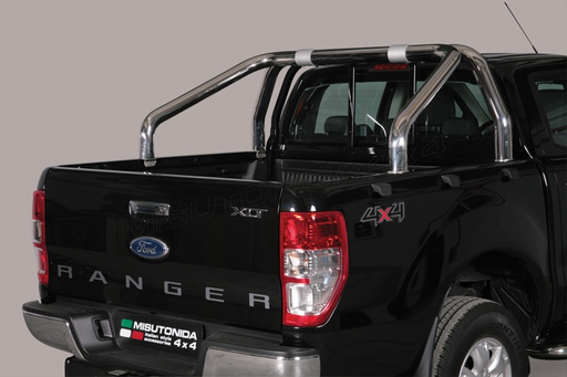 Roll bar Ford Ranger Double Cab 2012–2015 Misutonida RLSS/2295/IX inox lucido