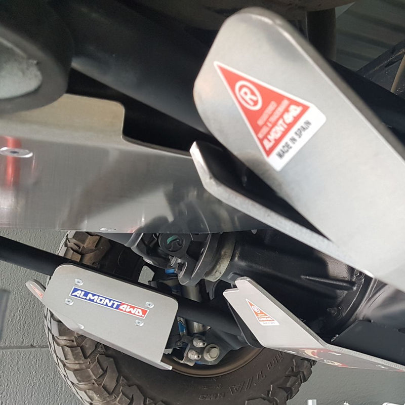 FORD RANGER RAPTOR V6 2023> 450-Ammortizzatori posteriori con doppia piastra paramotore