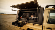 Hard top RSI SmartCap EVO LC Commercial montato su Toyota Land Cruiser 79 Double Cab, foto reale