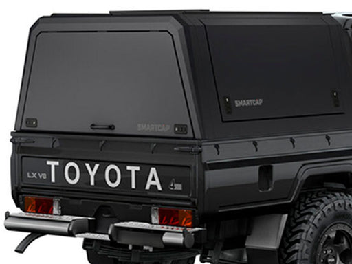 Hard top RSI SmartCap EVO LC Defender per Toyota Land Cruiser 79 Double Cab, primo piano posteriore 3/4