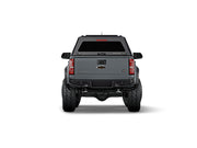 Hard top RSI SmartCap EVOa Adventure per Chevrolet Colorado / GMC Canyon 2015–2022 Extended Cab 6', vista posteriore su sfondo bianco