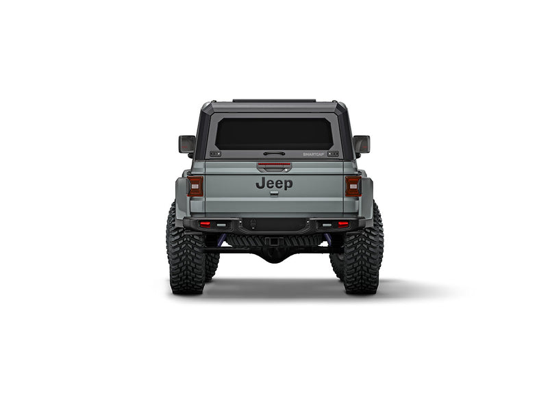 Hard top RSI SmartCap EVOa Adventure per Jeep Gladiator 2019+, vista posteriore su sfondo bianco