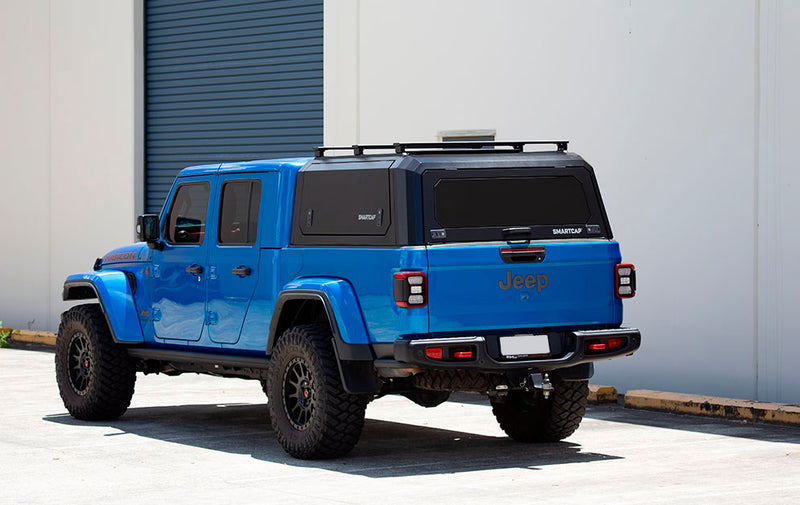 Hard top RSI SmartCap EVOa Adventure montato su Jeep Gladiator 2019+, foto reale