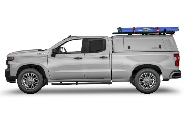 RSI SmartCap EVOc Commercial su Chevrolet Silverado, vista laterale su sfondo bianco