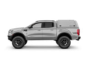 Hard top RSI SmartCap EVOc Commercial per Ford Ranger 2012–2022 Double Cab, vista laterale su sfondo bianco