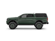 Hard top RSI SmartCap EVOc Commercial per Ford Ranger 2023+ Extra Cab, vista laterale su sfondo bianco