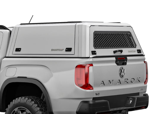 Hard top RSI SmartCap EVOc Commercial per Volkswagen Amarok 2023+ Double Cab, vista posteriore 3/4 ravvicinata
