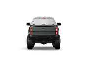 Hard top RSI SmartCap EVOd Defender per Ford Ranger 2023+ Double Cab, vista posteriore su sfondo bianco