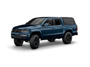 Hard top RSI SmartCap EVOd Defender per Volkswagen Amarok 2010–2022 Double Cab, vista anteriore 3/4 su sfondo bianco
