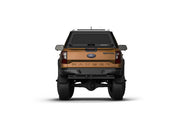 Hard top RSI SmartCap EVOh Hatchback per Ford Ranger 2023+ Double Cab, vista posteriore su sfondo bianco