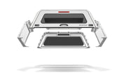 RSI SmartCap EVOh Hatchback: particolare costruttivo dell'hard top in acciaio inox