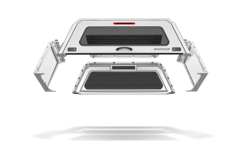 RSI SmartCap EVOh Hatchback: particolare costruttivo dell'hard top in acciaio inox
