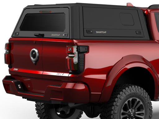 Hard top RSI SmartCap su GWM P-Series Double Cab, primo piano posteriore 3/4