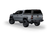 Hard top RSI SmartCap EVOs Sport per Chevrolet Colorado / GMC Canyon 2015–2022 Crew Cab 5', vista posteriore 3/4 su sfondo bianco