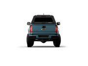Hard top RSI SmartCap EVOs Sport per Chevrolet Colorado / GMC Canyon 2015–2022 Extended Cab 6', vista posteriore su sfondo bianco