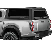 Hard top RSI SmartCap EVOs Sport per Isuzu D-Max 2020+ Double Cab, vista posteriore 3/4 ravvicinata