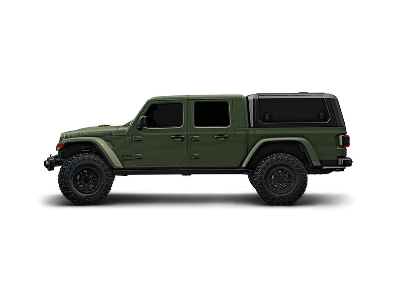 Hard top RSI SmartCap EVOs Sport per Jeep Gladiator 2019+, vista laterale su sfondo bianco