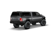 Hard top RSI SmartCap EVOs Sport per RAM 1500 DS 2009+ Standard Bed, vista posteriore 3/4 lato destro su sfondo bianco