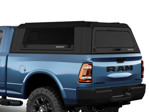 Hard top RSI SmartCap EVOs Sport per RAM 2500/3500 DS/DT 2009+, vista posteriore 3/4 ravvicinata