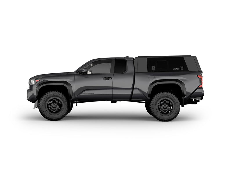 Hard top RSI SmartCap EVOs Sport per Toyota Tacoma 2024+ Standard Bed 6', vista laterale su sfondo bianco