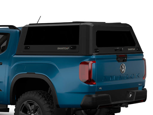 Hard top RSI SmartCap EVOs Sport per Volkswagen Amarok 2023+ Double Cab, vista posteriore 3/4 ravvicinata
