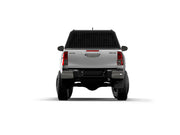 RSI SmartCap Field Pro Matte Black per pick-up mid-size: vista posteriore su sfondo bianco