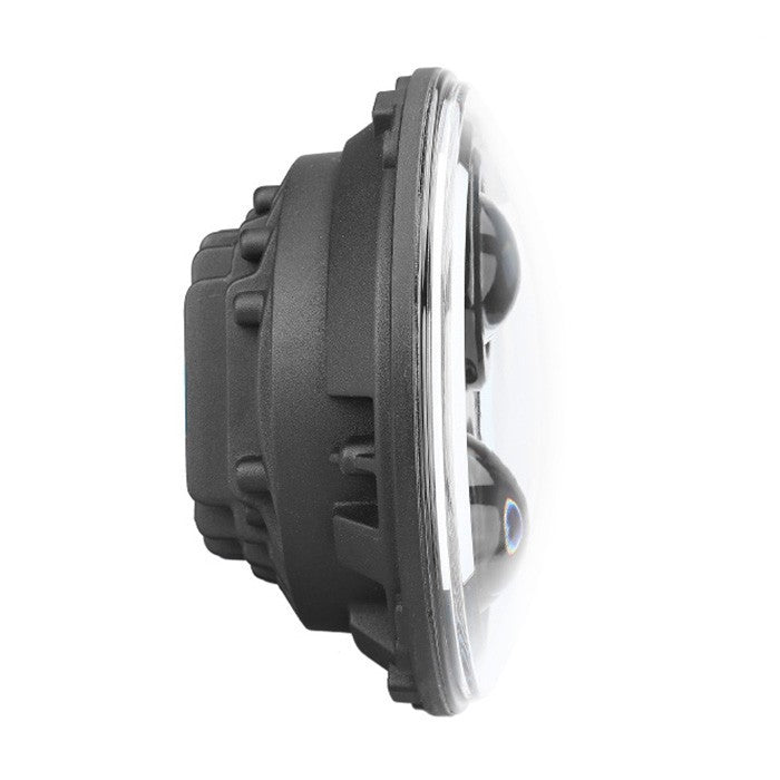 FARO A LED ANTERIORE MOTO/AUTO  (abbagliante e anabbagliante - 7 pollici)