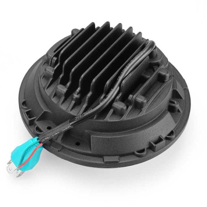 FARO A LED ANTERIORE MOTO/AUTO  (abbagliante e anabbagliante - 7 pollici)