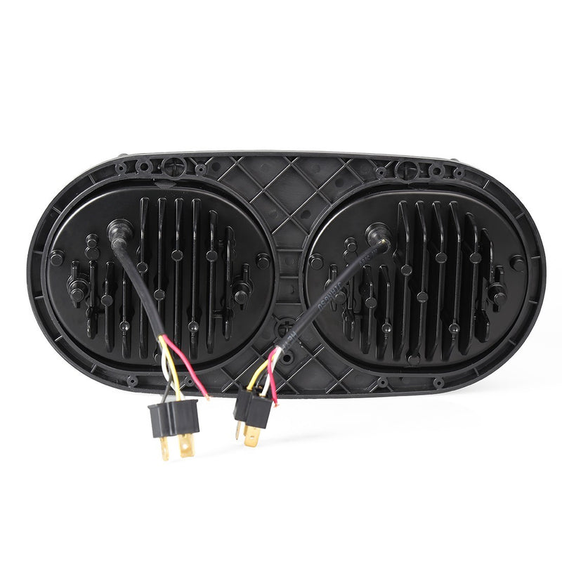 FARO A LED ANTERIORE MOTO -  ROAD GLIDE - HARLEY DAVIDSON - Nero -