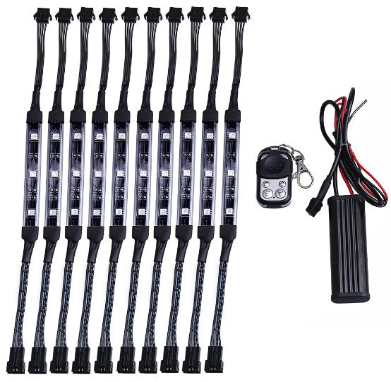 STRISCE A LED PER MOTO RGB 5050SMD l impermeabili