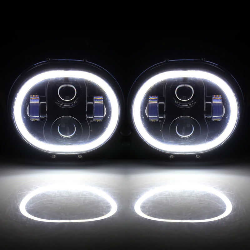 FARO A LED ANTERIORE MOTO -  ROAD GLIDE - HARLEY DAVIDSON - Nero -