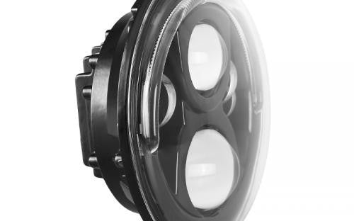 FARO A LED ANTERIORE 7" PER  MOTO E AUTO/JEEP 40W