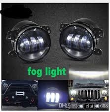 FARO A LED  ANTERIORE MOTO  -  HARLEY DAVIDSON - 4.5 pollici -  (LUCE PER NEBBIA)