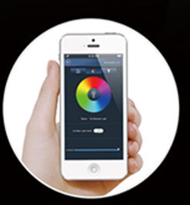 FARO LED 7" ANTERIORE CON HALO E RGB  PER MOTOCICLETTE E AUTO - CROMATO -