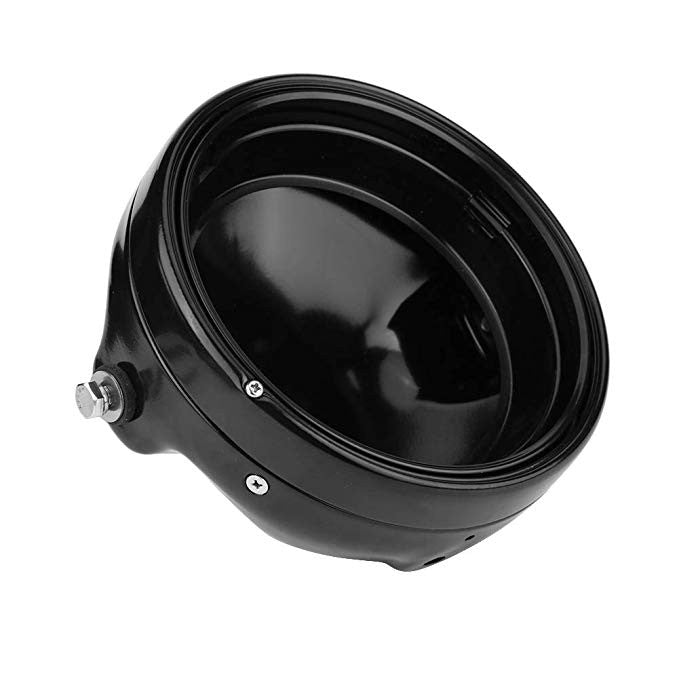 PORTAFARO IN  METALLO NERO 7 POLLICI PER FARO LED