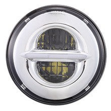 FARO LED ANTERIORE 7" BIG HOUSING - CROMATO