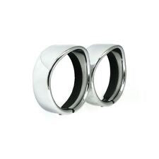 PALPEBRA  7 POLLICI PER FARO MOTO -NERA-