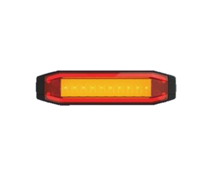 LUCE LED  POSTERIORE CON SEGNALE DI DIREZIONE E POSIZIONE