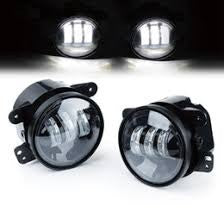 SET FARETTI  LED ANTERIORI  ANTINEBBIA -30W- NERO -