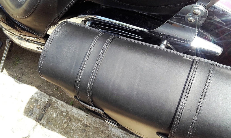 BORSA MOTO CUSTOM "PACH" - MODELLO ZUKI TRAVEL  - NERO -