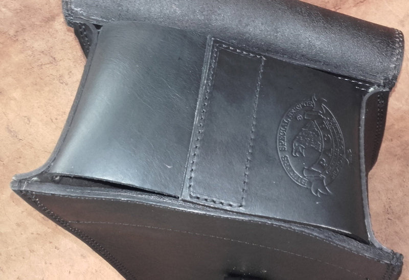 BORSA "PACH" CHOPPERS IN CUOIO DI TORO - PER MOTO HD -