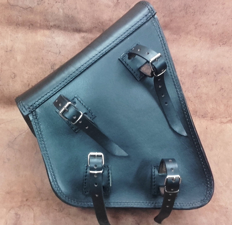 BORSA "PACH" CHOPPERS IN CUOIO DI TORO - MARRONE INVECCHIATO