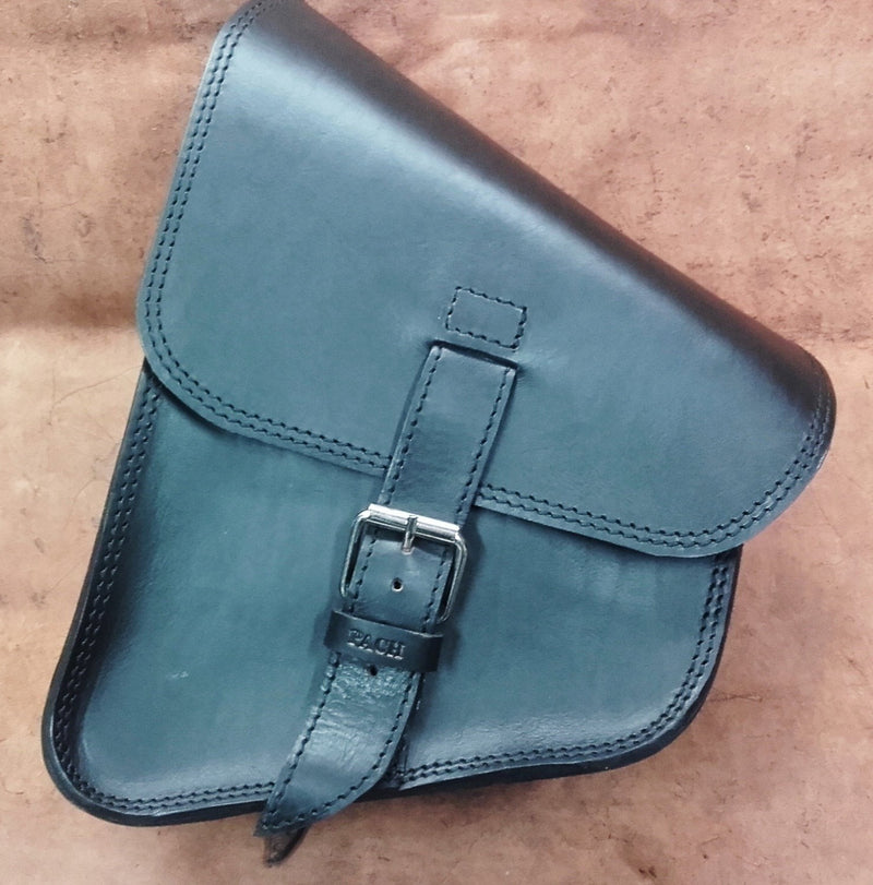 BORSA "PACH" CHOPPERS IN CUOIO DI TORO - MARRONE INVECCHIATO