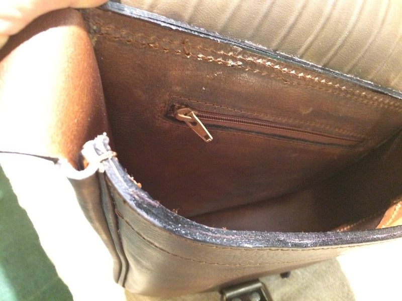 BORSA "PACH" CHOPPERS LATERALE - ATTACCO PER TUTTI I SOFTAIL -