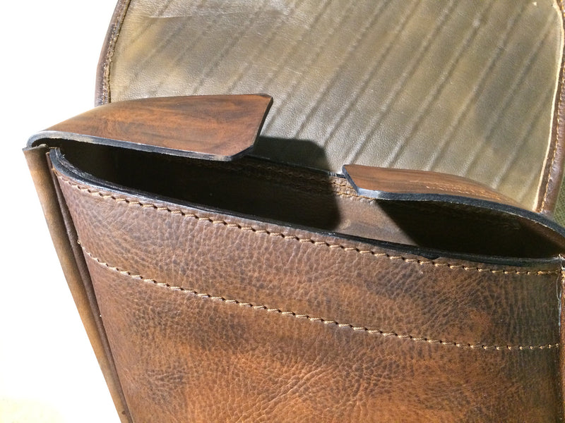 BORSA "PACH" CHOPPERS LATERALE - ATTACCO PER TUTTI I SOFTAIL -